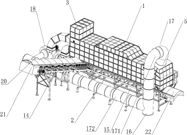 Working principle picture of wind sifter Working principle picture of wind sifter