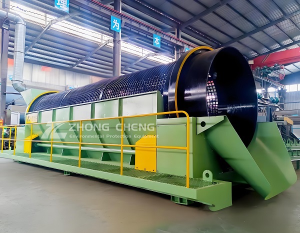 Waste screening equipment trommel screen Waste screening equipment trommel screen