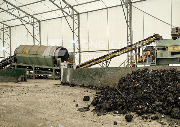 Garbage screening equipment Garbage screening equipment