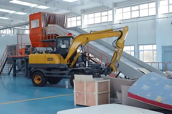 Features and advantages of bulky waste recycling system