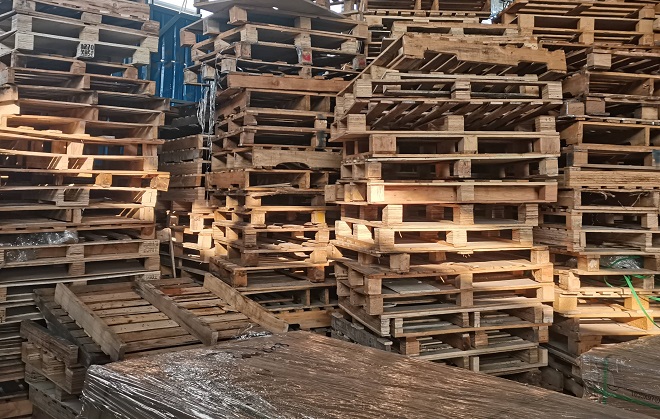 Palet de madera